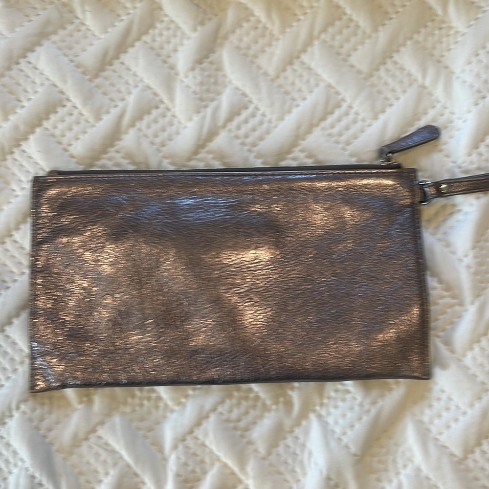 Michael Kors Leather Large Wristlet - Picture 3 of 5